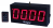 (DC-40UTW-DS) Double Sided, 4.0 Inch LED Digital, Wireless Handheld Controlled, Count Up Timer, Countdown Timer and Time of Day Clock, Public Speaker, Council Chamber, Courtroom Timer