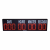 (DC-809T-DN-N) Network Webpage Controlled, 8.0 Inch LED Digital, Countdown to a Special Event Timer, Days, Hours, Minutes, Seconds (Outdoor)