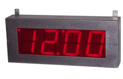 Baxter Clock, Baxter Clock System, Cleanroom Clock, Stainless Steel Clocks, Precision Timekeeping, Pharmaceutical Manufacturing, Manufacturing Clocks, Plant-Wide Clock System, High Visibility Clocks, Stainless Steel Clocks