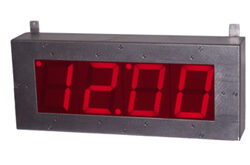 Baxter Clock, Baxter Clock System, Cleanroom Clock, Stainless Steel Clocks, Precision Timekeeping, Pharmaceutical Manufacturing, Manufacturing Clocks, Plant-Wide Clock System, High Visibility Clocks, Stainless Steel Clocks