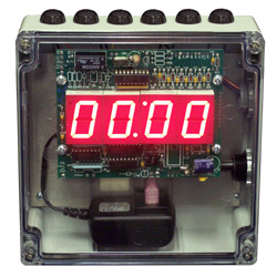 Acid Bath Timer, Chemical Process Timer, Honeywell Process Timer, Compact Countdown Timer, Industrial Countdown Clock, Equipment Control Timer, Manufacturing Automation