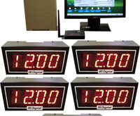 Wireless Clocks, Atomic Clock System, Synchronized Clocks, Facility Automation, Industrial Clocks, Commercial Timekeeping, Scheduled Relay Control, Lighting Automation, Alarm Scheduling