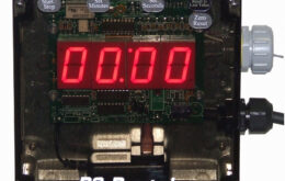 Custom Clock, IP66 Digital Clock, Weatherproof Display, Dustproof Enclosure, Industrial Equipment Timer, Silicone Gasket Seal, Dustproof Enclosure, Polycarbonate Enclosure, Digital Timer