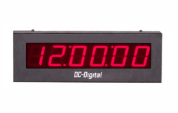 Medical Facility Clock, Laboratory Clock, Production Clock, Standalone Clock, Non System Clock, Aluminum Enclosure, American Made Clock, Durable Digital Clock, DC-Digital Clock