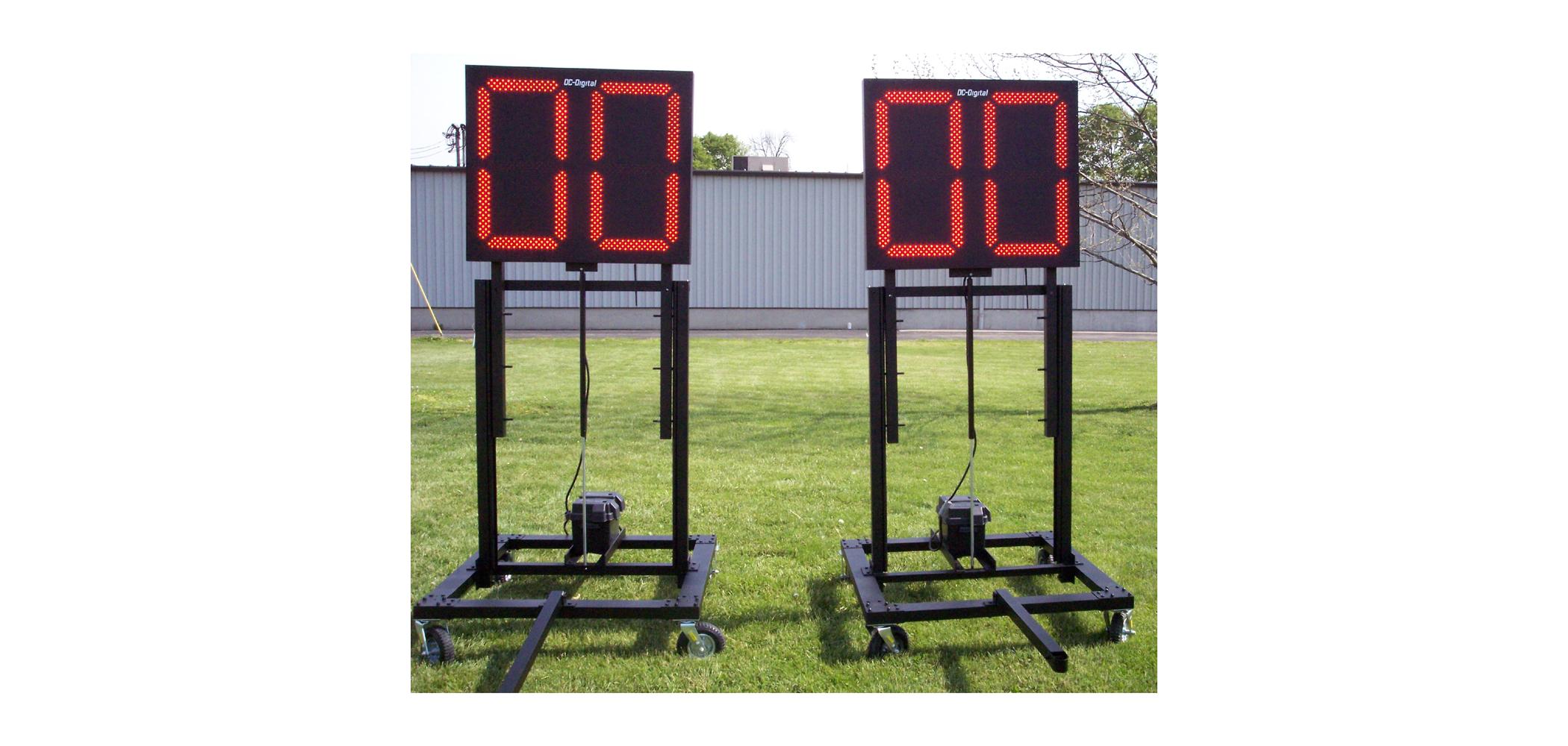 Football delay of game timers portable, battery operated, wireless