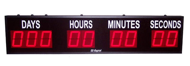 Grand Opening Timer, Event Countdown Timer, LED Countdown Timer, Sports Countdown Timer, Festival Countdown Display, Live Event Countdown, Promotional Display Timer, Made in USA Timer