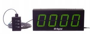 4 inch Green LED Escape room countdown timer