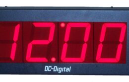 NTP Clock, Ethernet Clock, Digital Clock, Network Time, Synchronized Clock, California DOT Clock, Caltrans Time Clock, Government Facility Clock, Commercial Grade Clock, NTP Synchronized Clock