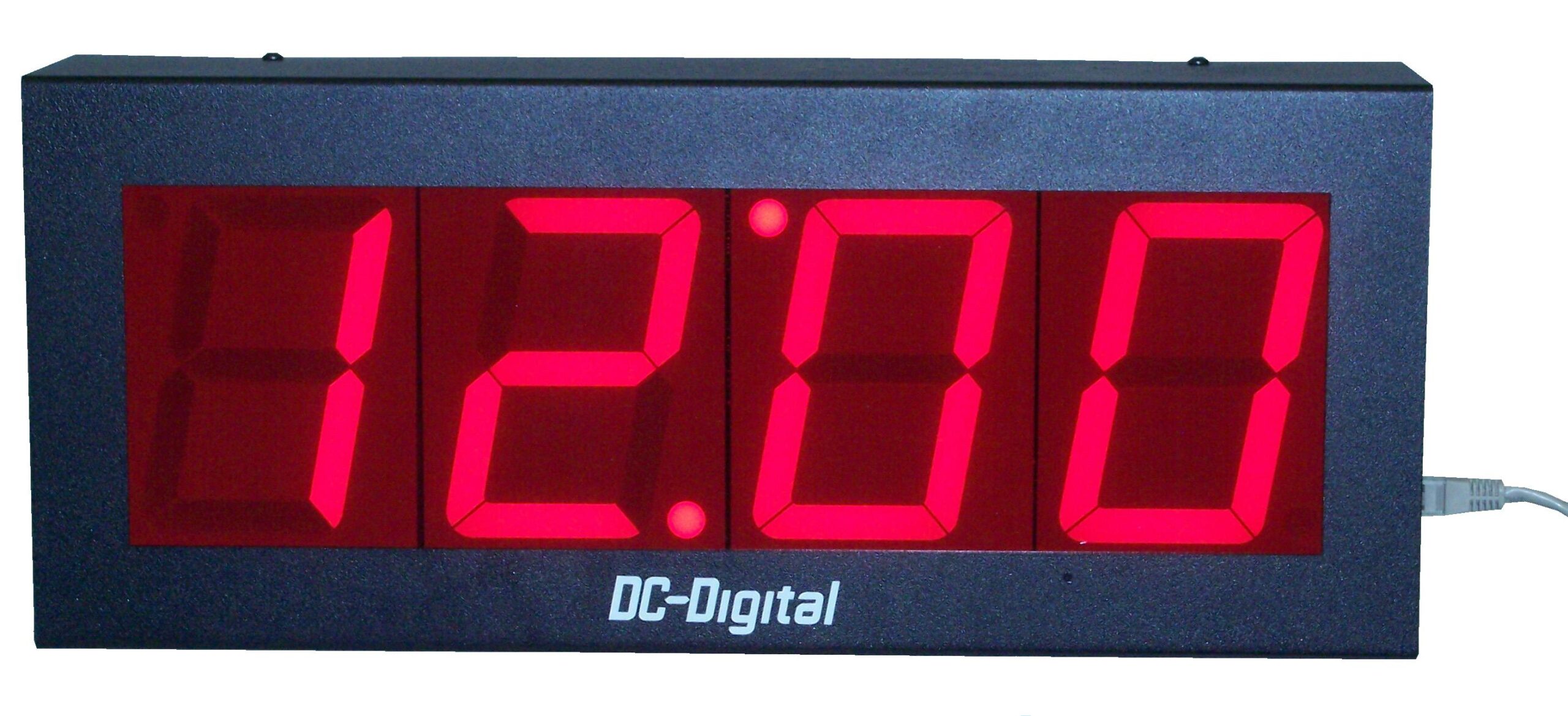 NTP Clock, Ethernet Clock, Digital Clock, Network Time, Synchronized Clock, California DOT Clock, Caltrans Time Clock, Government Facility Clock, Commercial Grade Clock, NTP Synchronized Clock