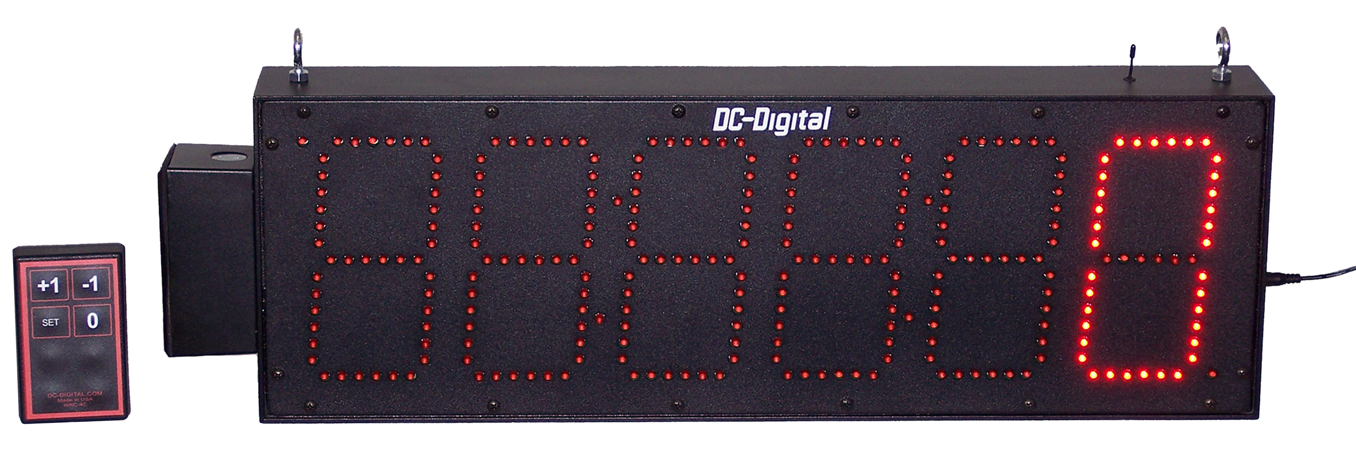 Dual control 6 digit unit counter PLC - Relay - Voltage Pulse input and wireless inputs