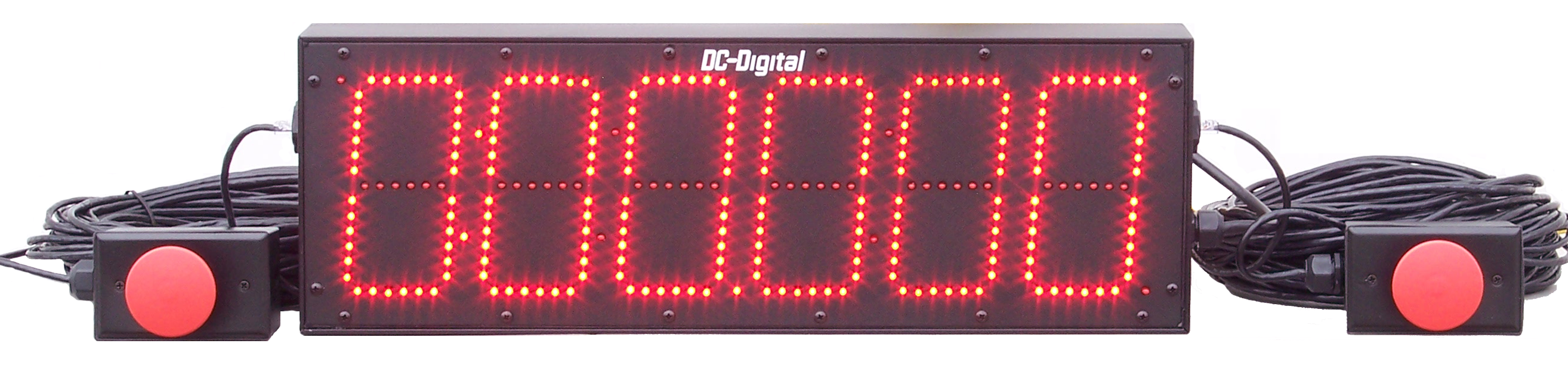 DC-Digital can Display thousandths of a second
