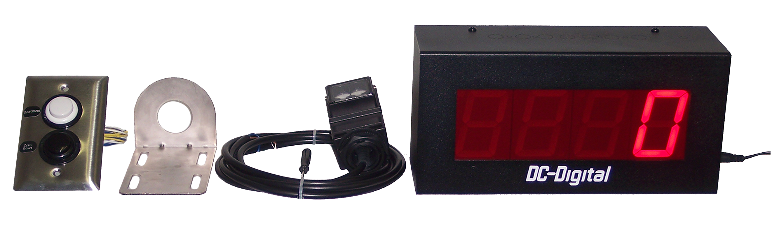 Complete Kit to Count and display objects within 10 ft. of the sensor. 2.3 Inch Display for viewing up to 120 Feet away