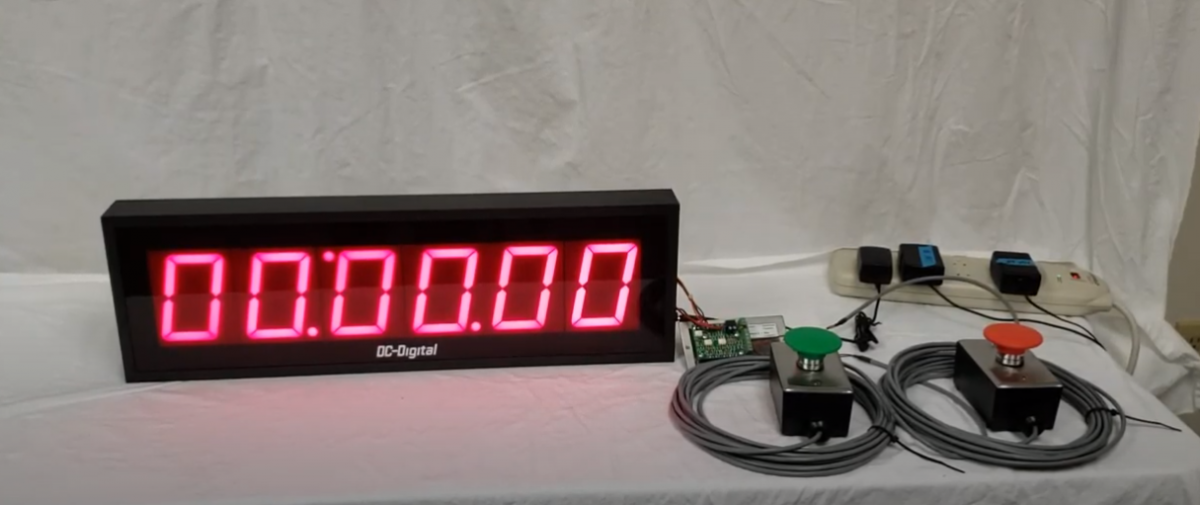 Rock Climbing LED Timer Customized Digital LED Timers, Counters