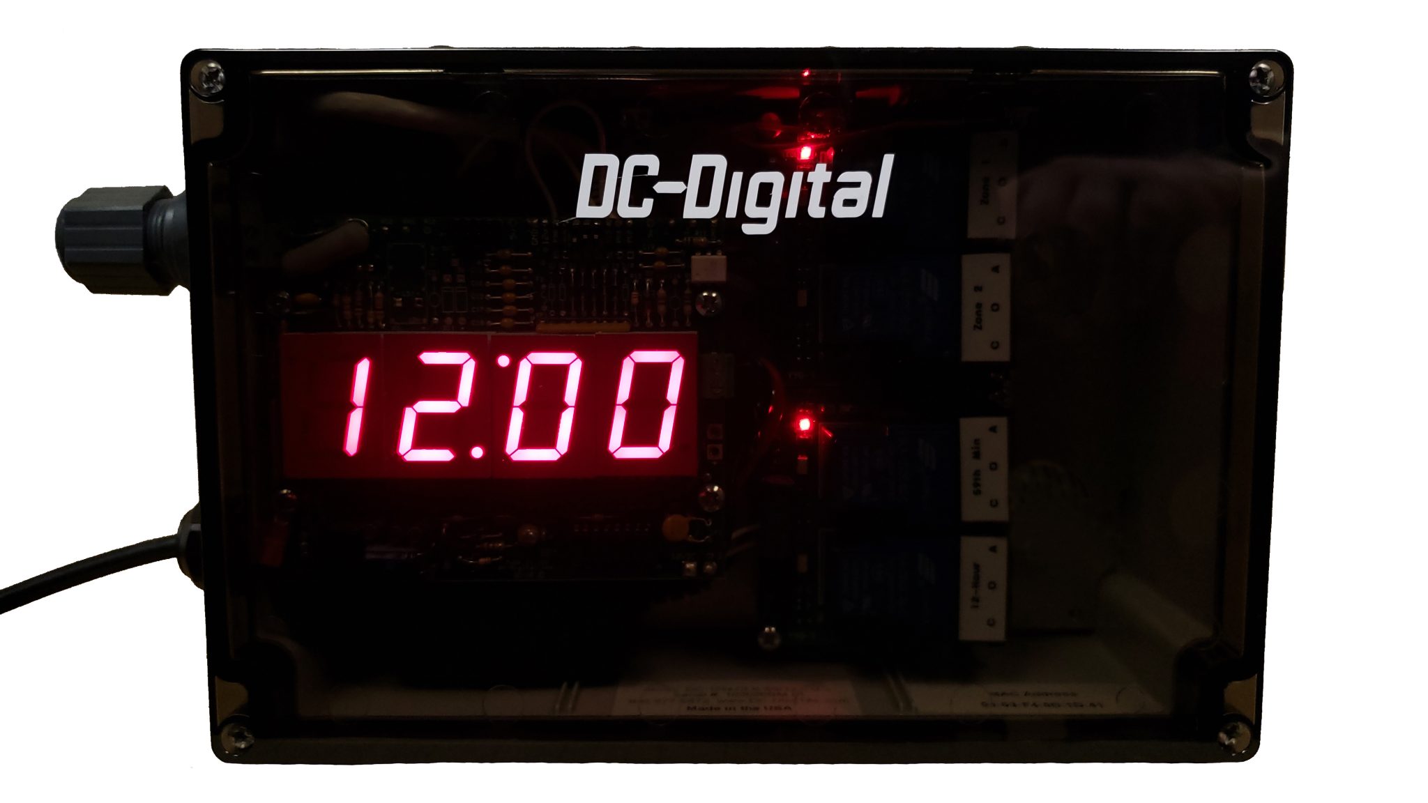 digital date time display desktop
