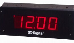 2.3 Inch LED Flush Mount Digital clock