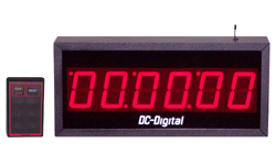 2.3 Inch LED wireless controlled Digital Count Up timer
