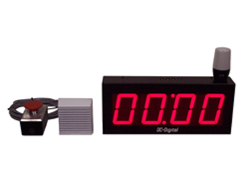 Digital LED Threshold Process Count up timer with ANDON Light and Horn remote reset and start