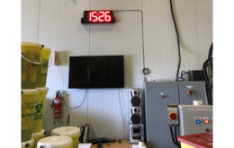 Stericycle DC-80T-DN-BCD 8 inch LED digital process countdown timer at factory