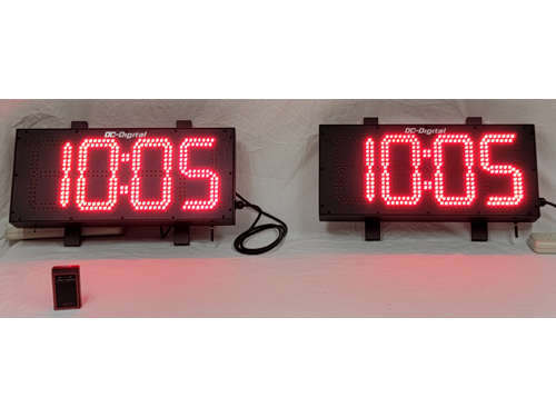 8 Inch LED Wireless outdoor synchronized system digital clock
