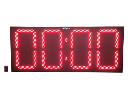 Shipping loading dock truck loading countdown timer with horn for end of period rf wireless controls 30 inch LED's IP-65 enclosure