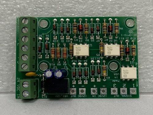 input output board used in connecting dc digital displays to the outside world protecting displays from outside world remote controls