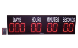 DC-Digital, DC-609T-DN-W-6-Inch-Digit-CountDownTimer-Days-Hours-Minutes-Seconds-RF-Wireless-Remote, promotion countdown timer clock, Special event clock, countdown the days clock, Graduation Countdown Timer, Senior Days Timer, Wireless Countdown Timer, Digital Days Countdown Timer, Custom School Event Timer