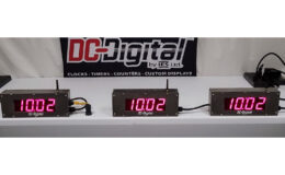 DC-Digital, wirelessly linked clean room clocks using only 1 network NTP master, Cleanroom, Clock, Stainless, Durable, Waterproof, Cleanroom Wall Clock, Stainless Steel Clock, Master Secondary System, Wireless Synchronized Clocks