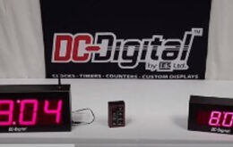City Council Chambers Wireless LED Digital Timer System