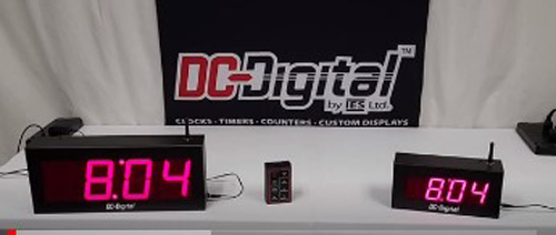 City Council Chambers Wireless LED Digital Timer System
