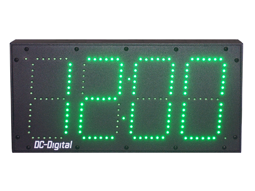 DC-Digital, green LED, led, GPS, gps, time of day clock, receiver, programmable, white background