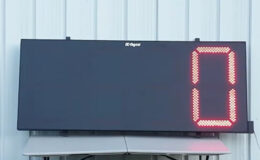 DC-Digital, 30 inch LED Lap Counter,4 Digit Race Track Counter,30-inch LED Lap Counter, Lap Counter for Speedways, Motorsport Lap Tracking,IP-66 Outdoor Counter, Dirt Track Lap Display