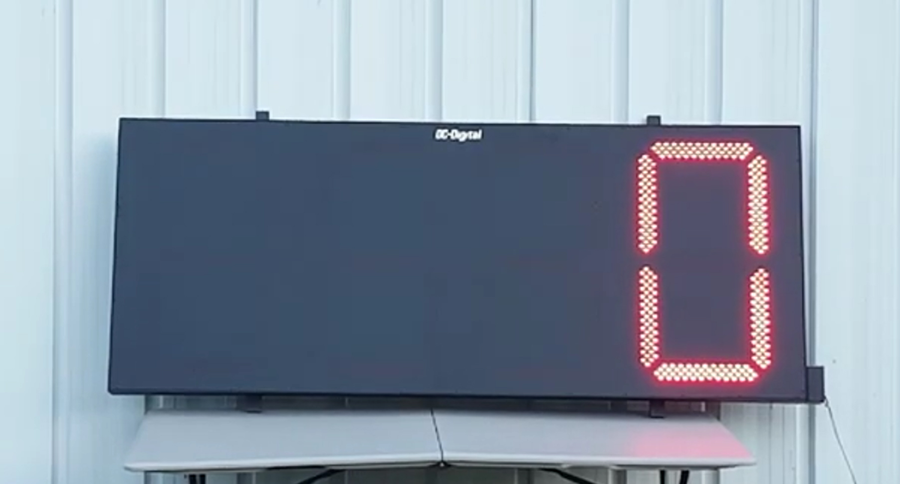DC-Digital, 30 inch LED Lap Counter,4 Digit Race Track Counter,30-inch LED Lap Counter, Lap Counter for Speedways, Motorsport Lap Tracking,IP-66 Outdoor Counter, Dirt Track Lap Display