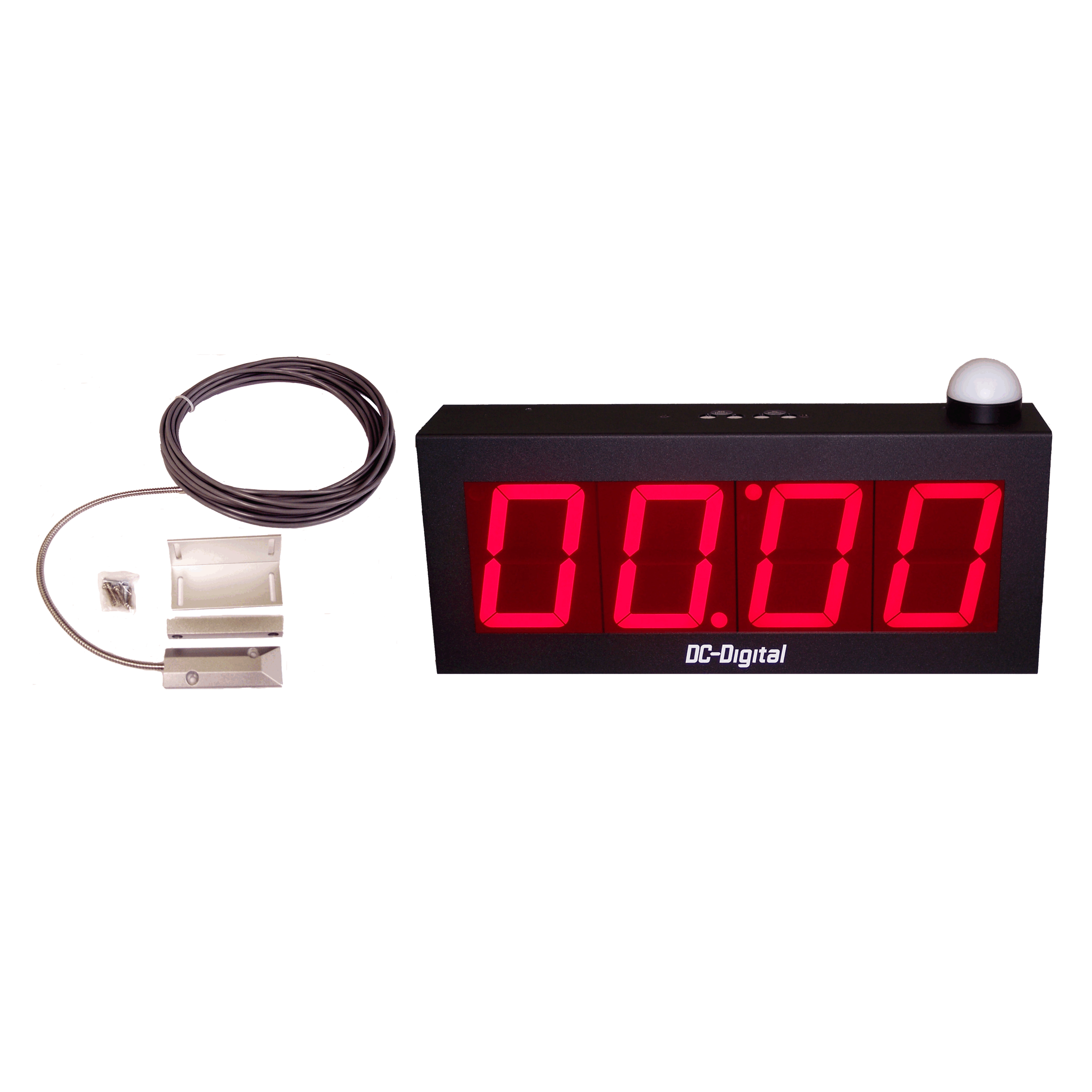 DC-Digital, Count Up Timer, Magnetic Sensor,Loading Dock Efficiency Up-Timer, Loading Dock Timer, Warehouse Shipping Timer, Idle Truck Up-Timer, Andon Light