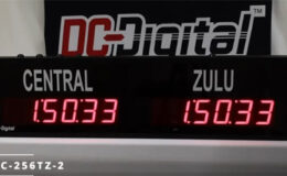 DC-Digital, Stage Timer Clock, Conference Timer, Multi-Function Wireless Timer, Professional Digital Timer, Timer with Remote Control, Custom Built to Order Timer