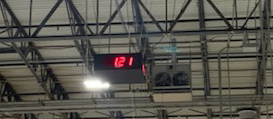 DC-Digital, Time Display Clock for Factories, Four-Sided Digital Clock, Time of Day Display Solution, Time Clock w/ Four-Way Visibility, Reliable Clock Display, Visual Management in Manufacturing