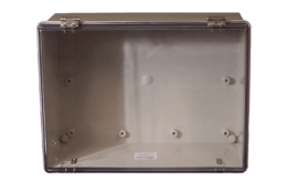 DC-Digital, Enclosure, Timer, Counter, Clock, NEMA, Polycarbonate, Weatherproof, Industrial, Durable, mUV-Stable, DC-40-60-NEMA-4X-Polycarbonate-WaterproofFrontView