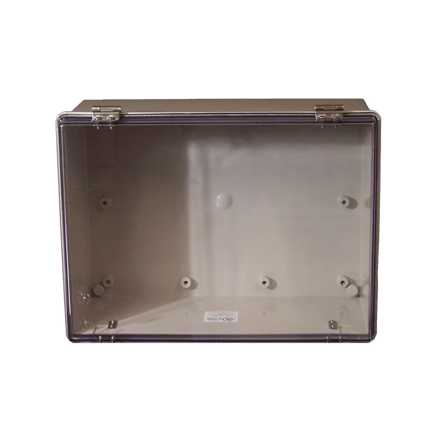 DC-Digital, Enclosure, Timer, Counter, Clock, NEMA, Polycarbonate, Weatherproof, Industrial, Durable, mUV-Stable, DC-40-60-NEMA-4X-Polycarbonate-WaterproofFrontView
