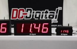 Synchronized, Industrial,Event, Stage, Control, Master Secondary Timer, Break Room Timer, Rugged Aluminum Enclosure, Custom Built to Order Timer