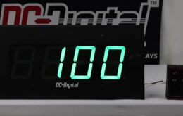 Timer, Display, Counter, Safety, Industrial, Workplace Safety Tracker, Reliable Industrial Counter, Facility Safety Display, Industrial LED Timer, Custom Built to Order Counter, Custom Built to Order Timer