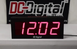 Timer, Clock, Display, Industrial, Digital, High-Visibility Timer, Wall-Mount Timing Unit, Durable Timer Enclosure, Multi-Function Timing System, Custom Built to Order Clock