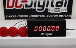 Industrial Up-Time Counter, Shift Digit Timer, Terminal Input Up-Timer, Production Time Tracking, Industrial Time Counter, High Visibility Up-Time Display