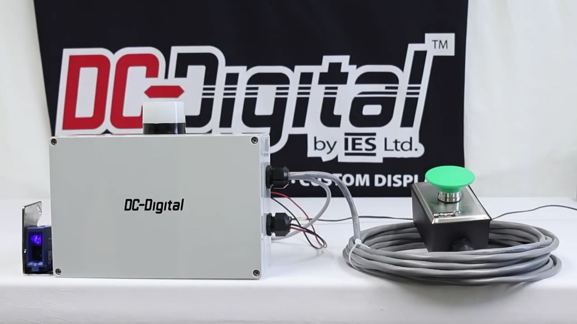 Arcade Basketball Buzzer, Outdoor Game Sensor, NEMA 4X Enclosure, Industrial Game Control, Adjustable Area Sensor, Basketball Score Detection, Outdoor