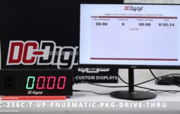 Drive Thru Car Counter, Vehicle Counting System, Order Timing Display, Restaurant Drive Thru System, Drive Thru Performance Tracking, Uptime Timer Counter