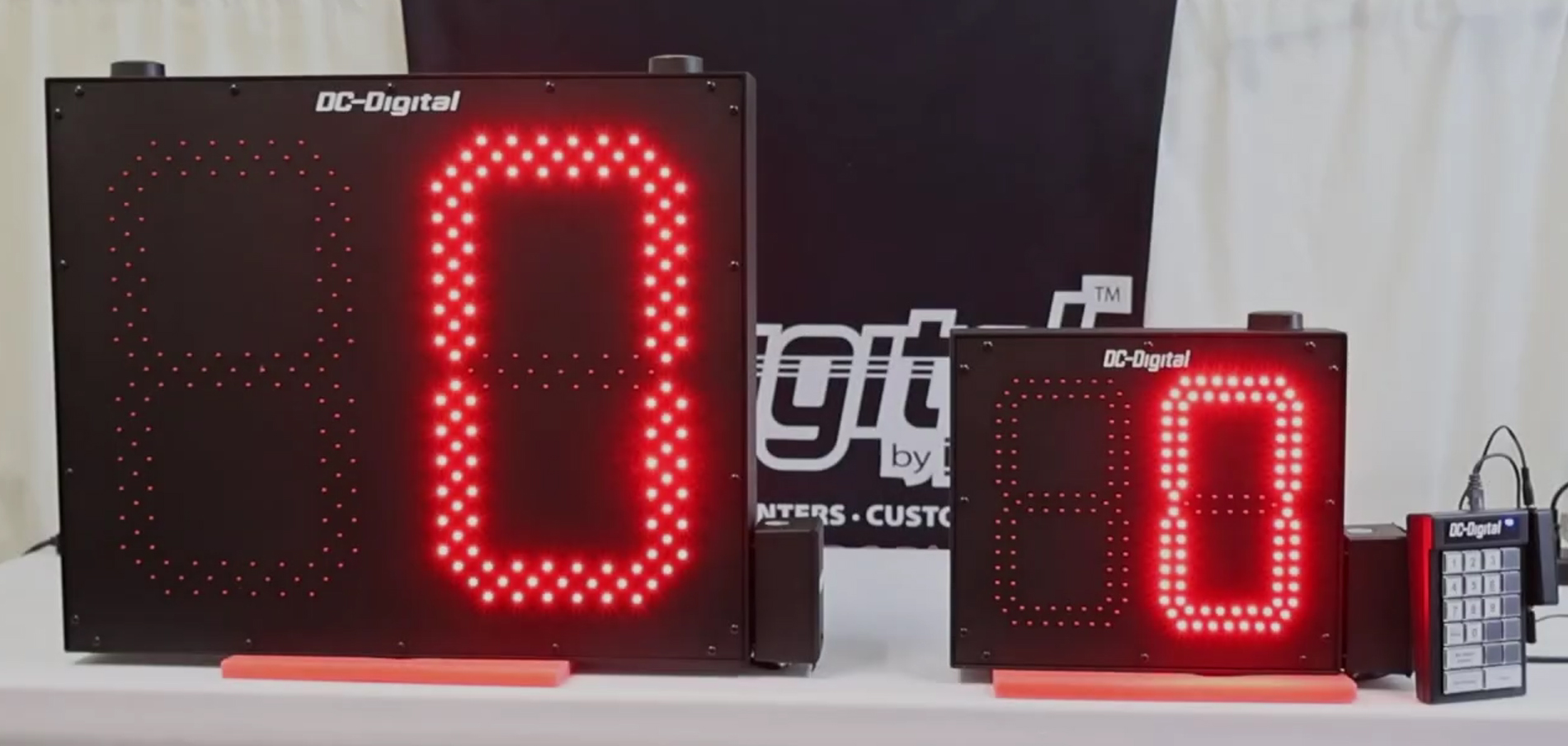 Truck Bay Display,Loading Bay Display,Unloading Bay Display,Loading Dock Signage,IP66 Industrial Display,Keypad Controlled Display,Logistics Traffic Control,Custom Built to Order Display