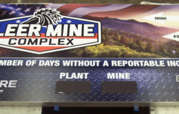 Safety Milestone Counter, Large Numeric Display, Operational Safety Tool, Safety Culture Display, Days Without Incident, Custom Industrial Counter