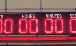 outdoor timer system, Outdoor Timer System, Large LED Countdown, Stainless Steel Hardware Timer, Rechargeable Timer System, Event Countdown Display, Programmable Countdown Display, Custom Built to Order Timer