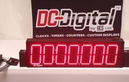 industrial timer, Remote Operated Timer, Weatherproof Timer, Thousandths Second Timer, Go-Kart Timer,7 Digit Timer, Long Range Wireless Timer, Digital Countdown Display, Custom Built to Order Timer