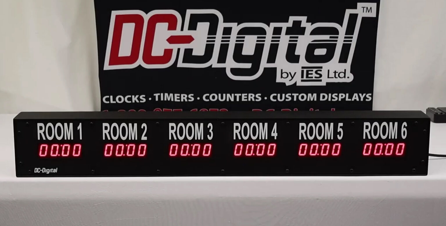 Individual Room “In-Use” Timers for Tanning Bed, Massage, SPA with ...