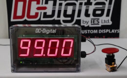 Paint Booth Timer, Industrial Timing Control, NEMA 4X Enclosure Timer, Seconds Countdown Timer, Digital Industrial Timer, Paint Process Timer, Plug & Play Timer, Custom Built to Order Timer