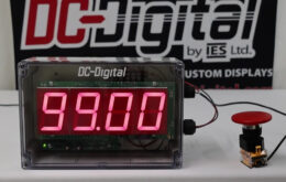 Paint Booth Timer, Industrial Timing Control, NEMA 4X Enclosure Timer, Seconds Countdown Timer, Digital Industrial Timer, Paint Process Timer, Plug & Play Timer, Custom Built to Order Timer